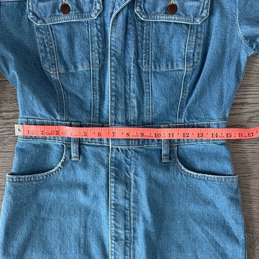 🌼UNIVERSAL THREAD🌼 NWT Blue Denim Shirt Maxi Dress, Size 4
